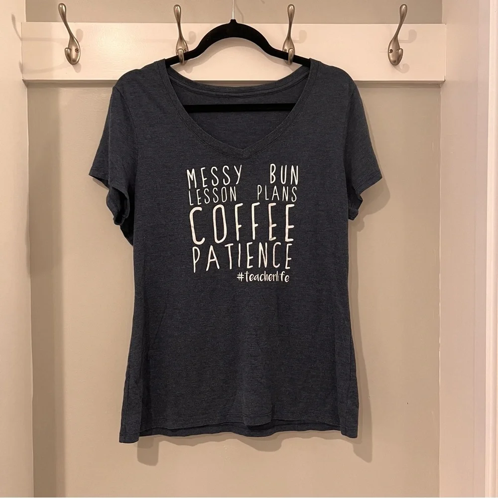 Teacher V-Neck - Picture 1 of 2